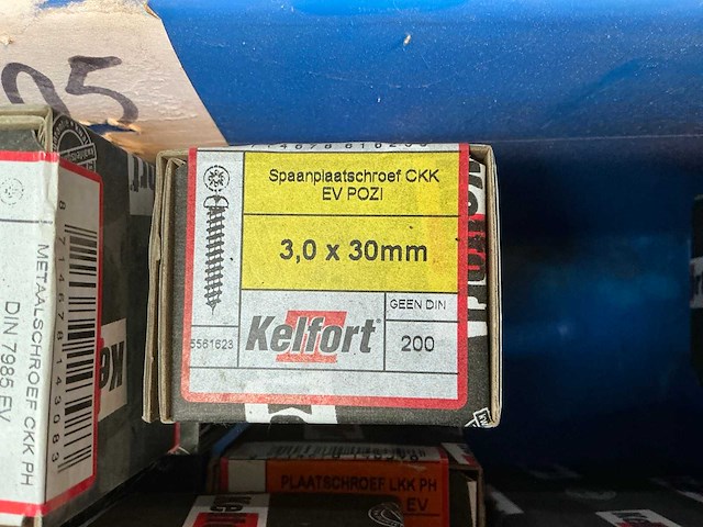 Kelfort spaanplaatschroef en metaalschroef - afbeelding 4 van  7