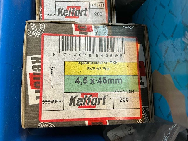 Kelfort spaanplaatschroef en metaalschroef - afbeelding 6 van  7