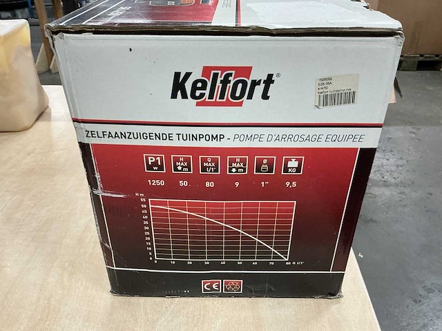 Kelfort sr4/50 waterpomp - afbeelding 1 van  3