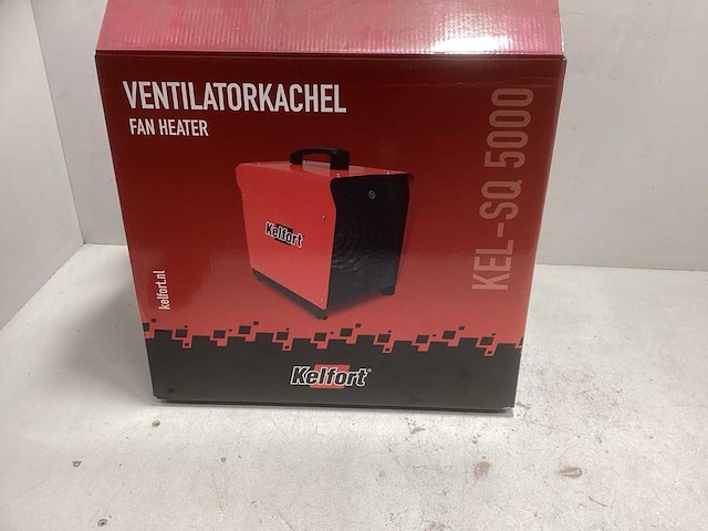 Kelfort ventilatiekachel elektrisch 5kw - afbeelding 2 van  3