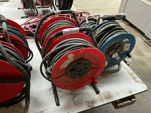 Kelfort verlengkabelhaspel (2x) - afbeelding 1 van  3