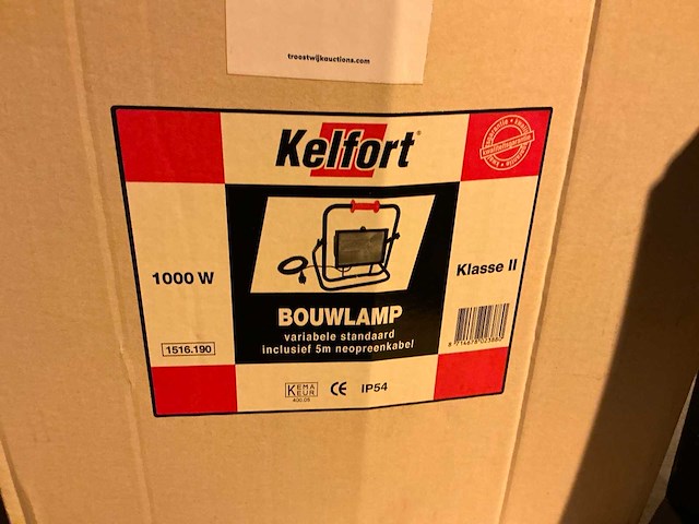 Kelfort / vetec bouwlamp (2x) - afbeelding 2 van  3