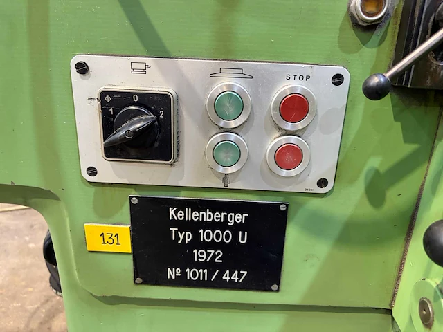 Kellenberger - 1972 - 1000-u - rondslijpmachine - afbeelding 6 van  19