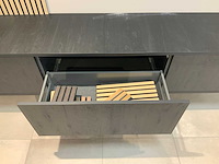 Keller - bronx ebony - televisiemeubel 275x44 cm - afbeelding 3 van  4