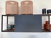 Keller bolton ribbonwood marine blauw/walnoot - showroom keuken - afbeelding 14 van  17