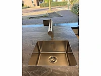 Keller bronx/elba koffie eiken / zeezout - showroom keuken - afbeelding 5 van  13