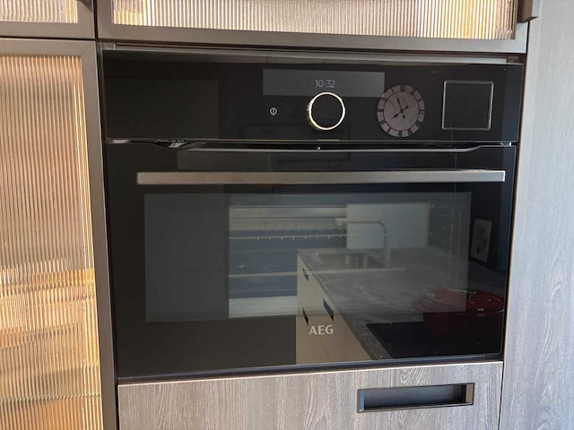 Keller bronx/elba koffie eiken / zeezout - showroom keuken - afbeelding 9 van  13