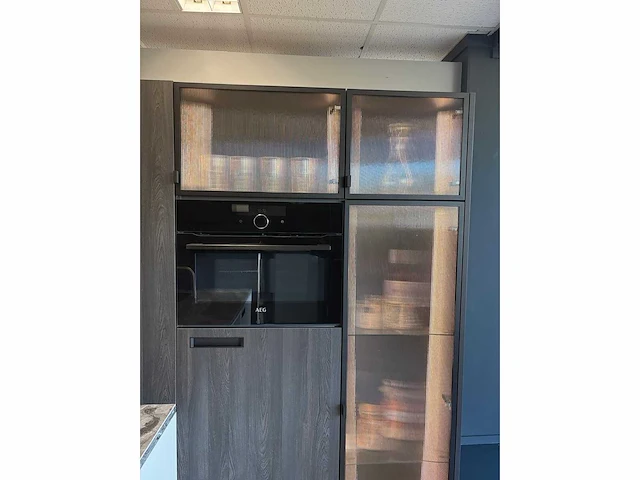 Keller bronx/elba koffie eiken / zeezout - showroom keuken - afbeelding 13 van  13