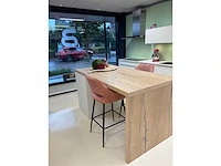 Keller maine/evia wit mat/beits natuur - showroom keuken - afbeelding 10 van  14