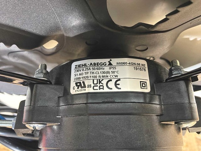 Kelvion fanset 230mm ec 1-fase voor tec (2x) - afbeelding 7 van  10
