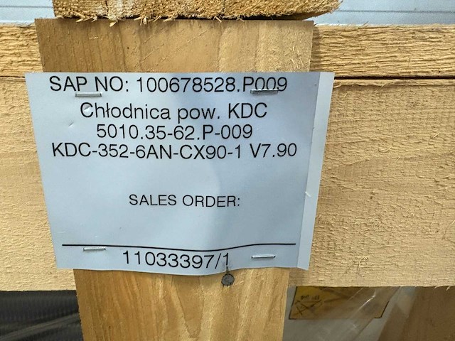 Kelvion kdc 352-6an plafondkoeler cx90 - afbeelding 4 van  10