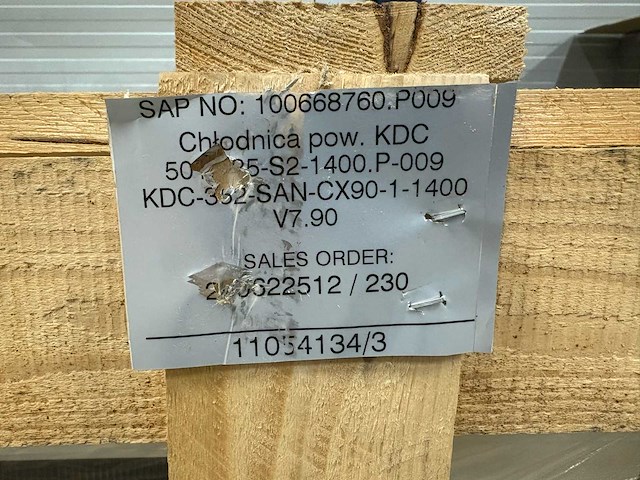 Kelvion kdc 352-san plafondkoeler cx90 - afbeelding 9 van  11