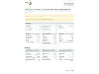 Kelvion kdc 353-4an plafondkoeler cx90 - afbeelding 9 van  10