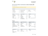 Kelvion ksc 301-4bn plafondkoeler co2-90b - afbeelding 8 van  9