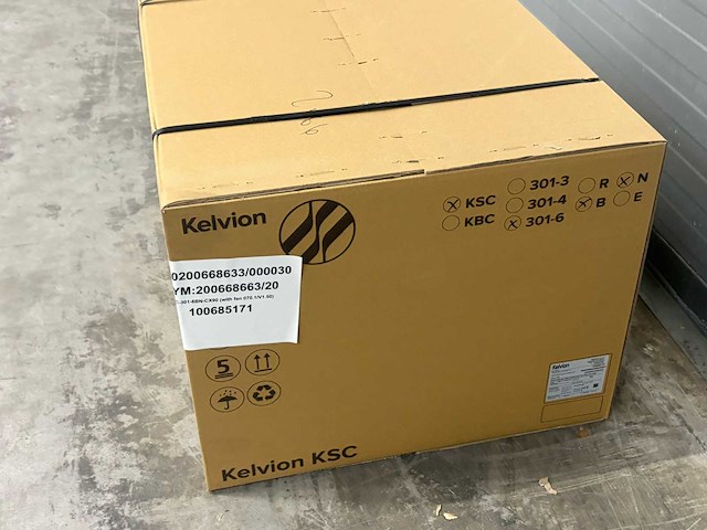Kelvion ksc 301-6bn plafondkoeler co2-90b - afbeelding 8 van  12