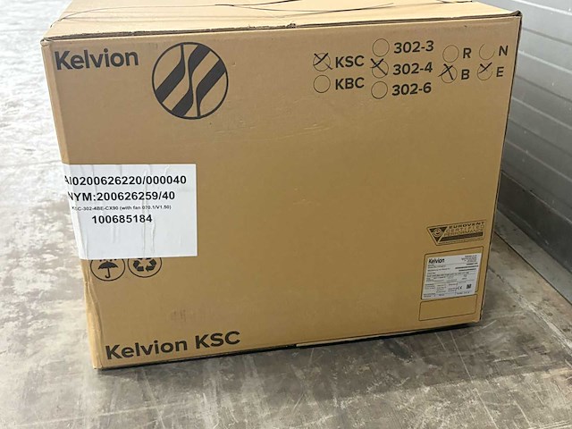 Kelvion ksc 302-4be plafondkoeler co2-90b - afbeelding 6 van  10