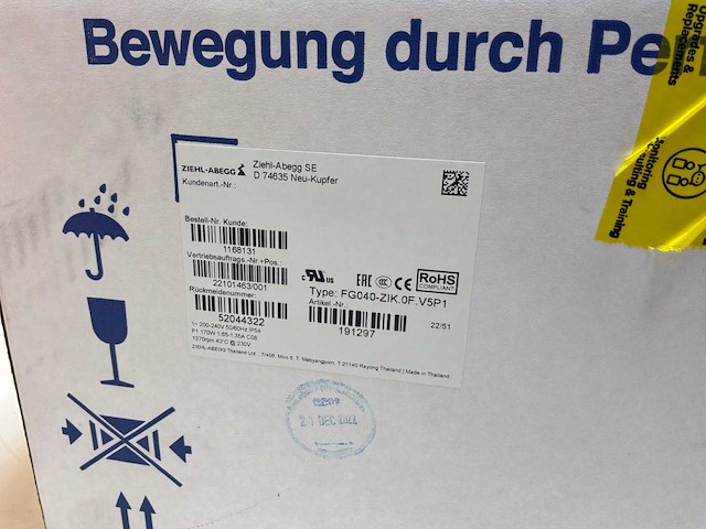 Kelvion ksc-40 ventilator ec 170w - afbeelding 10 van  10