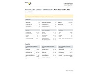 Kelvion ksc 403-4bn plafondkoeler cx90 - afbeelding 9 van  10