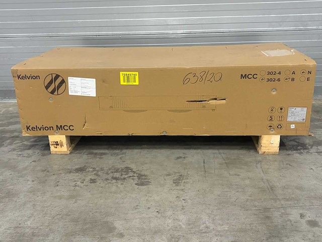 Kelvion mcc 302-6bn plafondkoeler hx32 - afbeelding 3 van  7