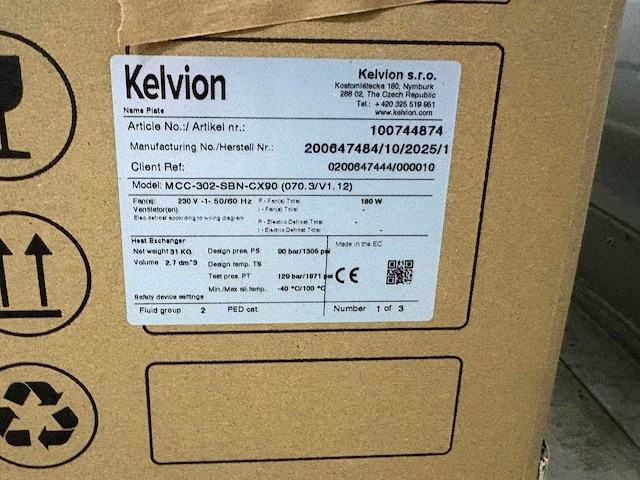 Kelvion mcc 302-sbn plafondkoeler cx90 - afbeelding 6 van  8