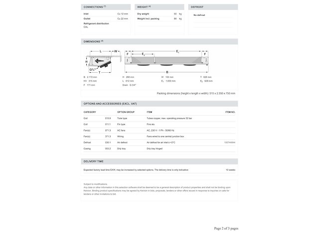 Kelvion mcc 303-4bn verdamper hx32-1 - afbeelding 9 van  9