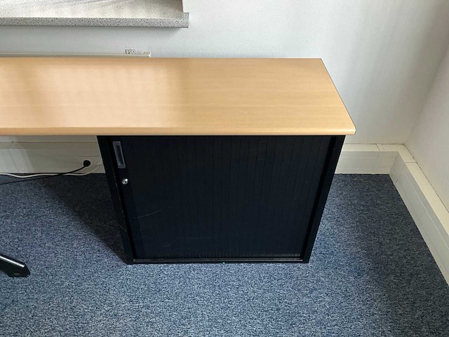 Kembo - bureaus (2x) 160x80 cm met archiefkast (2x) 200x50x75 cm - afbeelding 3 van  14