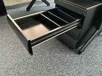 Kembo - bureaus (2x) 160x80 cm met archiefkast (2x) 200x50x75 cm - afbeelding 13 van  14