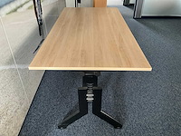 Kembo - bureaus (3x) 200x100 cm met archiefkast (2x) 220x50x75 cm - afbeelding 4 van  10