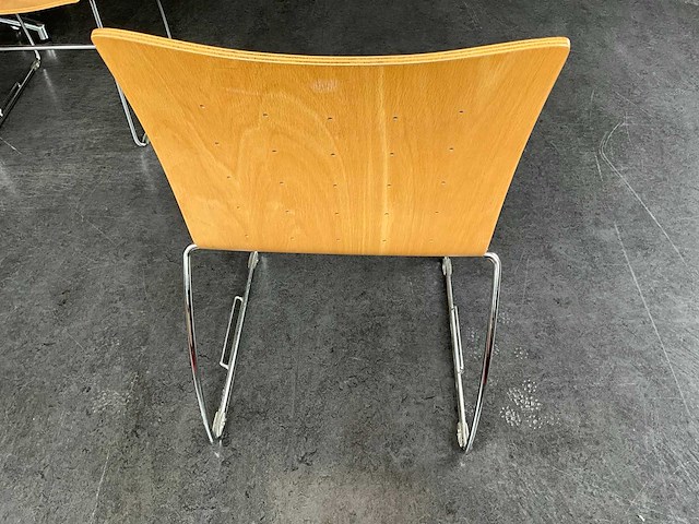 Kembo - kantinetafels (4x) 160x80x73 cm en stoelen - afbeelding 6 van  10