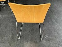 Kembo - kantinetafels (4x) 160x80x73 cm en stoelen - afbeelding 6 van  10