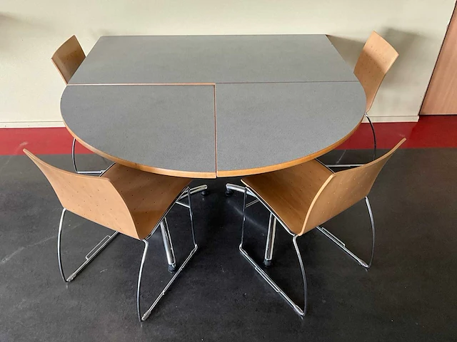 Kembo - kantinetafels en stoelen - afbeelding 1 van  7