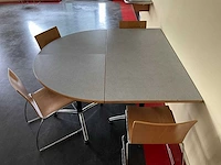 Kembo - kantinetafels en stoelen - afbeelding 2 van  7