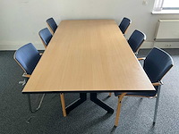 Kembo - tafel (240x120x74 cm) met 6 stoelen - afbeelding 2 van  7