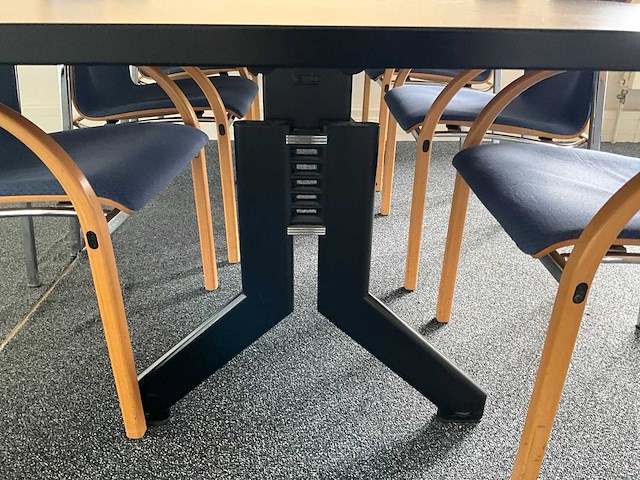 Kembo - tafel (240x120x74 cm) met 6 stoelen - afbeelding 3 van  7