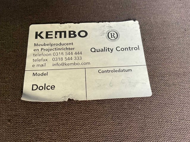 Kembo eetkamerstoel (4x) - afbeelding 4 van  4