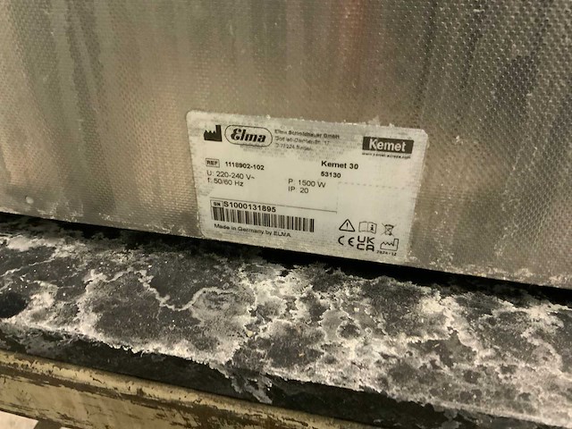 Kemet 30 ultrasoon reiniger (2x) - afbeelding 7 van  11