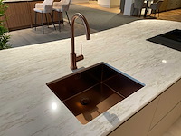 Kemie composiet allure eiland werkblad met bora inductiekookplaat-kraan en spoelbak - afbeelding 9 van  11