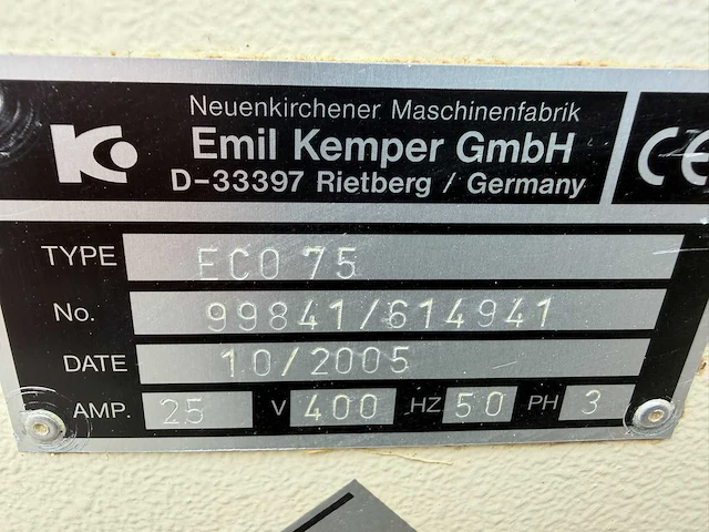 Kemper - eco 75 - spiraalkneder - afbeelding 5 van  5