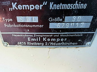 Kemper - spl 30 - spiraalkneder - afbeelding 4 van  4