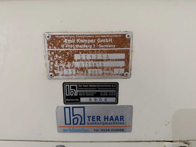 Kemper - st 125a - spiraalkneder - afbeelding 4 van  8