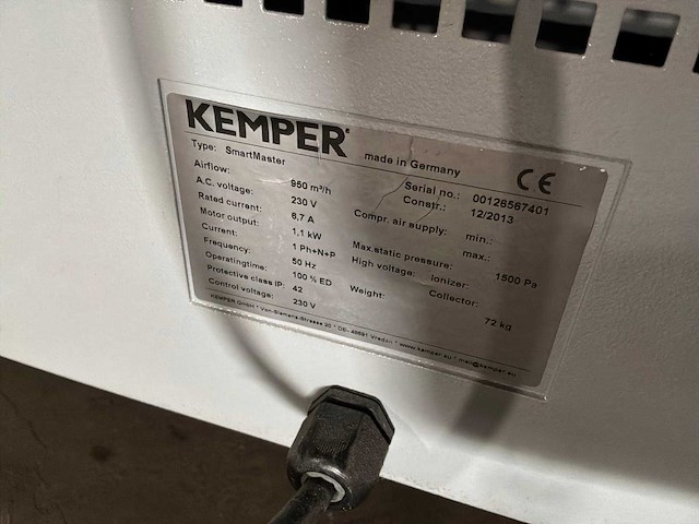 Kemper smartmaster lasdampafzuiginstallatie - afbeelding 8 van  8