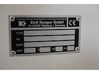 Kemper sp 125 l spiraalkneder - afbeelding 10 van  10