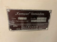 Kemper spl spiraalkneder - afbeelding 6 van  6