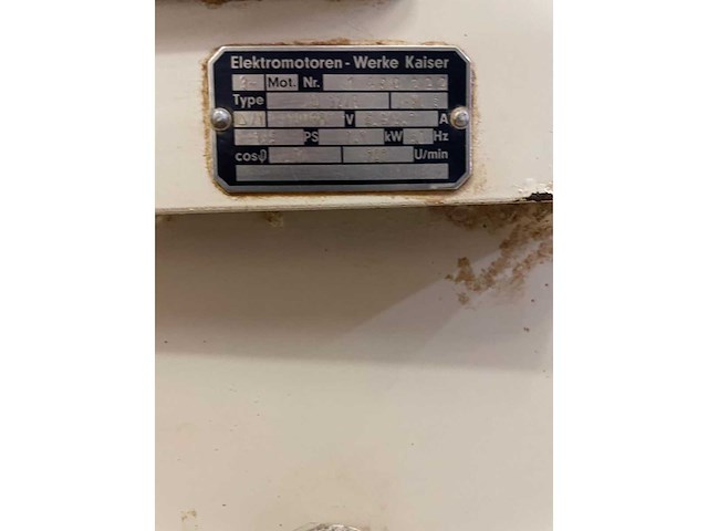 Kemper spl125 spiraalkneder - afbeelding 4 van  5