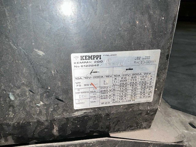 Kempi kempak 200 2x - 1x kempi kemotig ac/dc 250 lasapparaat - afbeelding 4 van  14