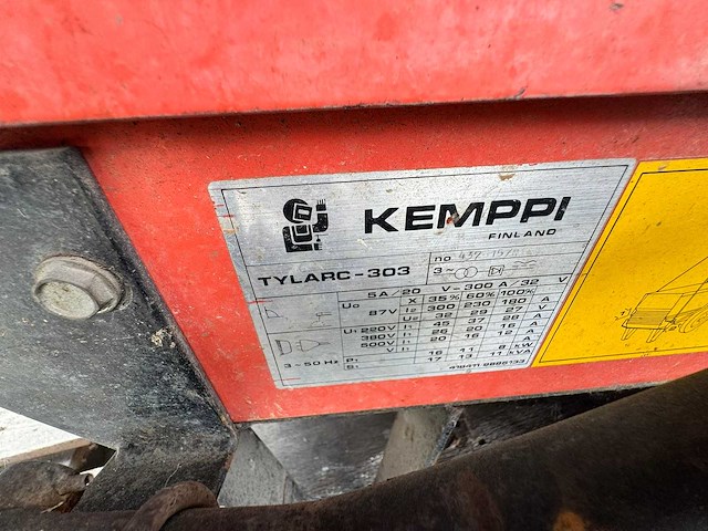 Kemppi - tylarc 303 - industriële elektrodelassen - afbeelding 2 van  2