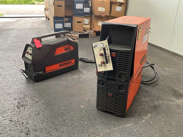 Kemppi fastmig km300 + fastmig mf33 mig lasapparaat - afbeelding 1 van  6