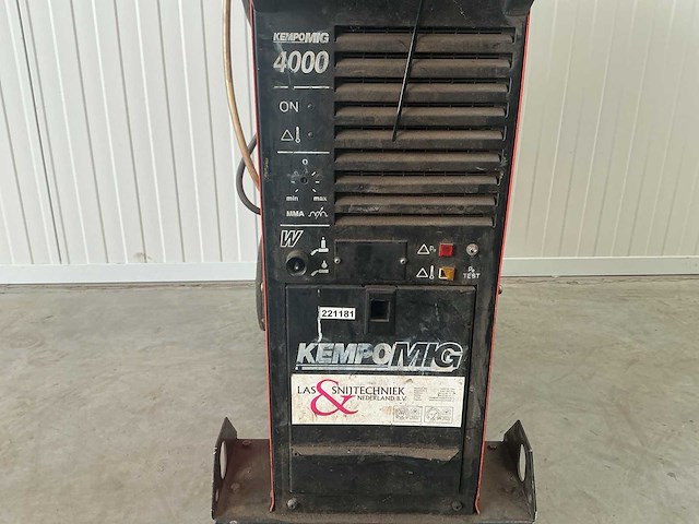 Kemppi kempo mig 4000 lasapparaat - afbeelding 6 van  9