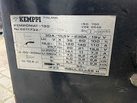 Kemppi kempomat 180 mig lasapparaat - afbeelding 7 van  7