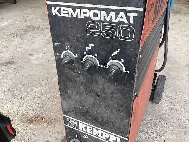 Kemppi kempomat 250 mig lasapparaat - afbeelding 8 van  9